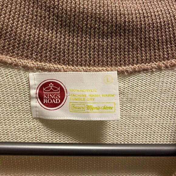 Vintage Sears Polo Knit Sweater - Picture 3 of 3